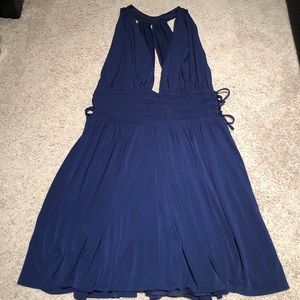 Flirty and Cute Navy Blue Express Dress
